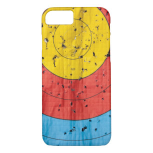Archery target close up with many arrow holes Case-Mate iPhone case