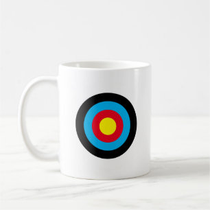 Archery Target Coffee Mug