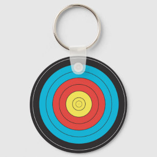"Archery Target" design jewellery Keychain