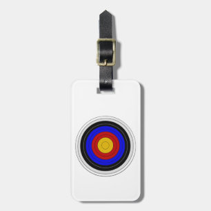 Archery Target Design Just Add Text Luggage Tag