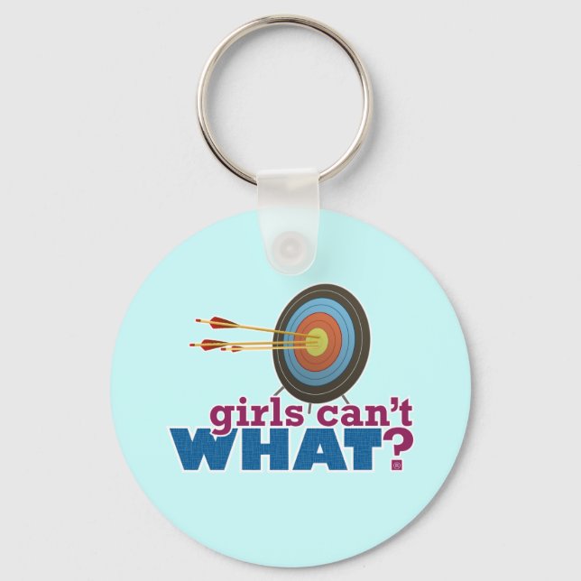 Archery Target Keychain (Front)