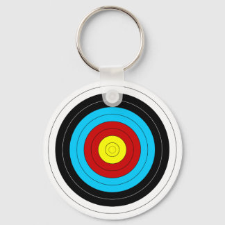 Archery Target Keychain