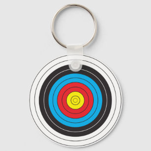 Archery Target Keychain