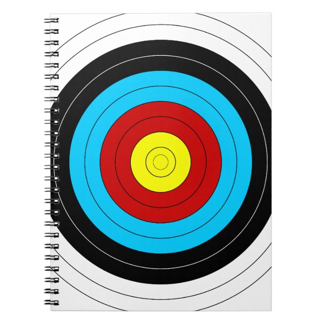 Archery Target Notebook (Front)
