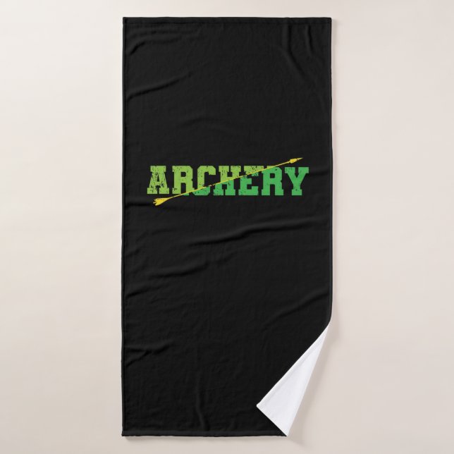 Archery Tir à l'arc (Serviette de bain)