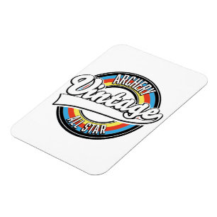 Archery vintage all star logo magnet
