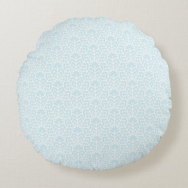 Arches de glace Coussin rond (Devant)