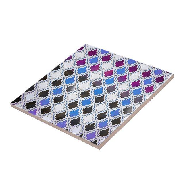Arches Geometric Pattern Tile (Side)