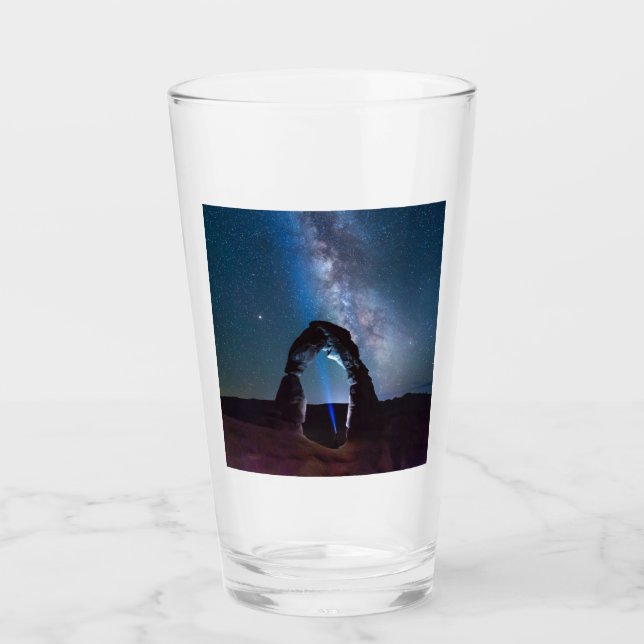 Arches National Park at night MOAB Glass (Front)