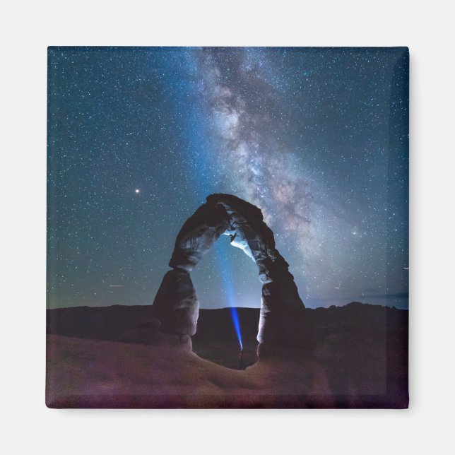 Arches National Park at night MOAB Magnet (Front)