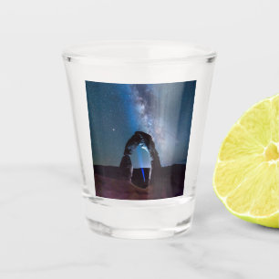 Arches National Park at night MOAB Shot Glass