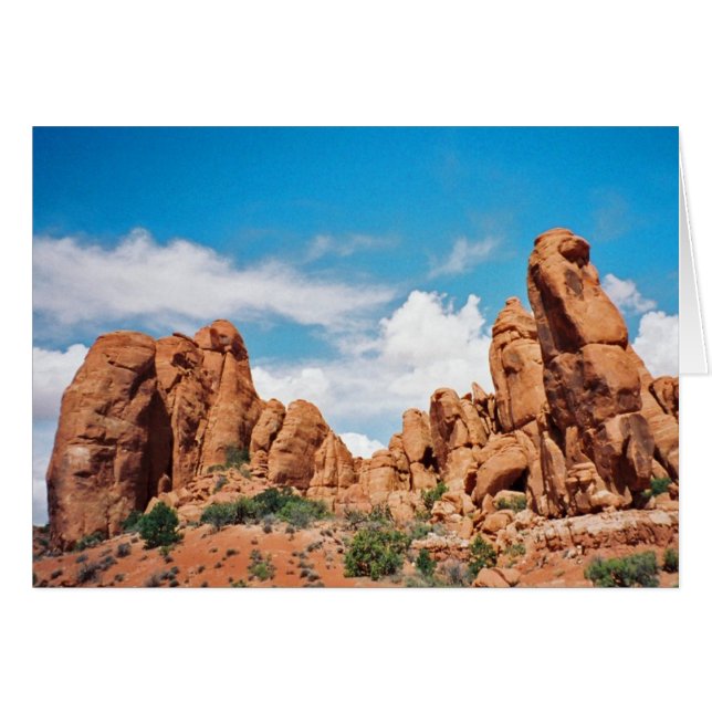 Arches National Park Card (Front Horizontal)