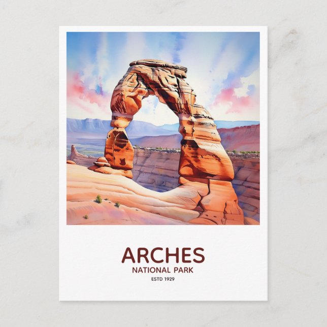 Arches National Park - Delicate Arch Postcard (Front)