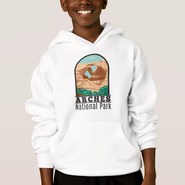 Arches National Park Double Arch Vintage  (Front)