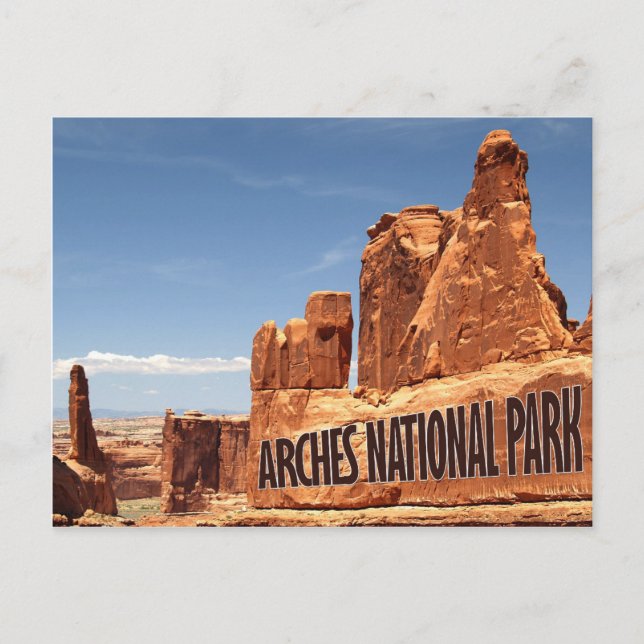 Arches National Park Eastern Utah Carte postale (Devant)
