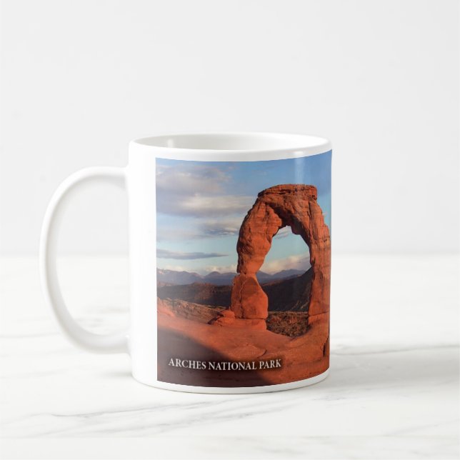 Arches National Park Historical Mug (Left)