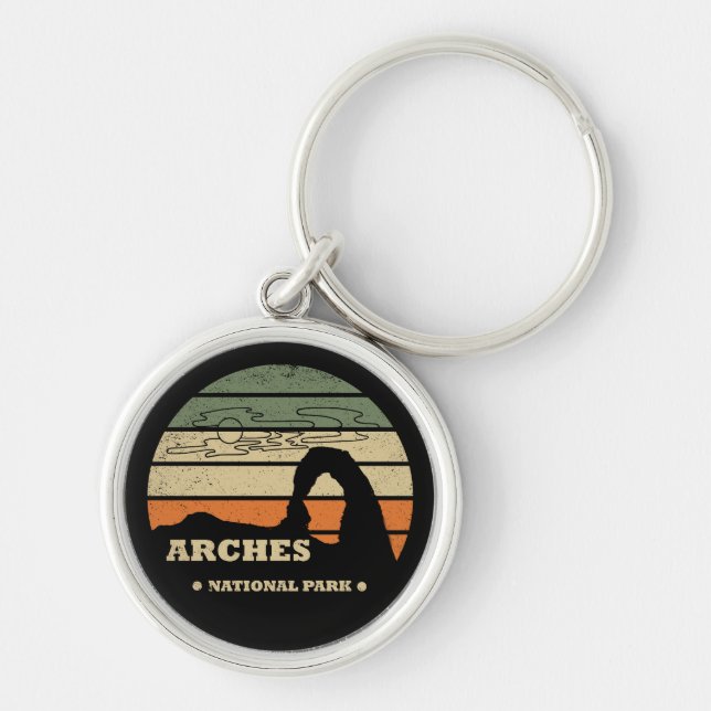 Arches national park keychain (Front)