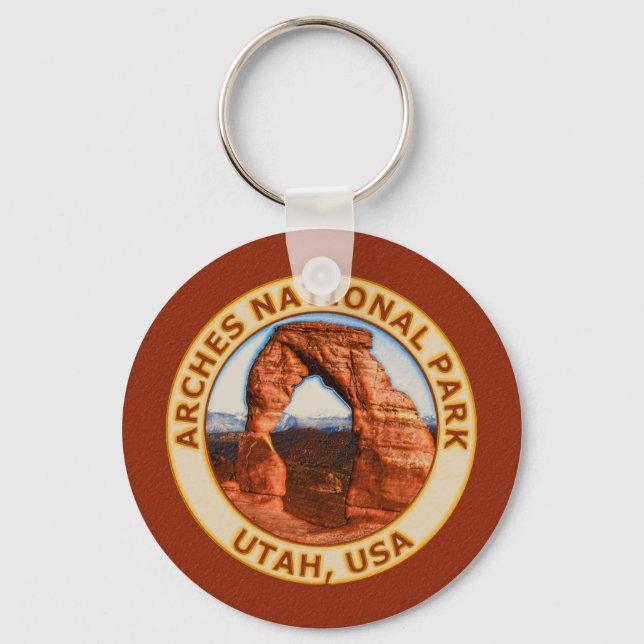 Arches National Park Keychain (Front)