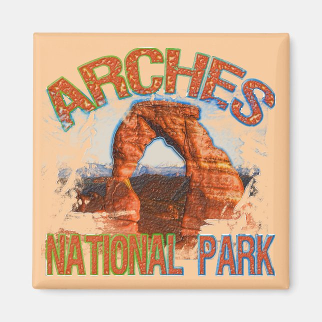 Arches National Park Magnet (Front)
