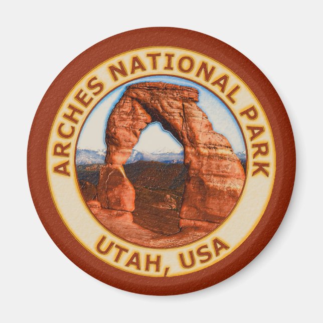 Arches National Park Magnet (Front)