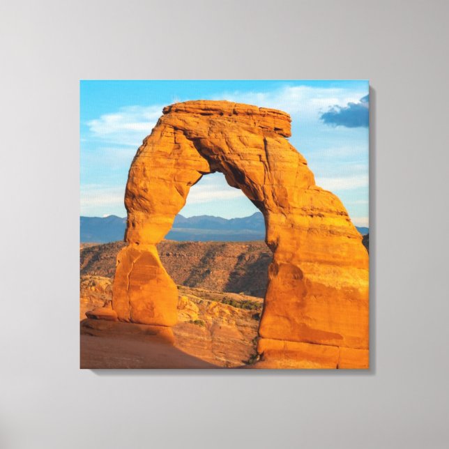 Arches National Park MOAB Utah Canvas Print (Front)