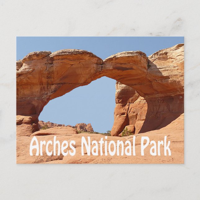 Arches National Park, Moab Utah Postcard (Front)
