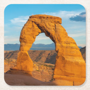 Arches National Park MOAB Utah Square Paper Coaster