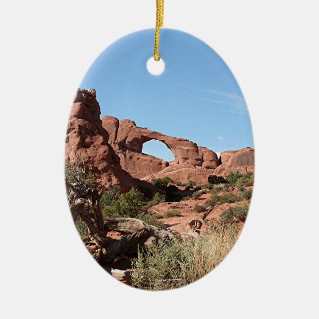 Arches National Park, near Moab, Utah, USA Ceramic Ornament (Front)