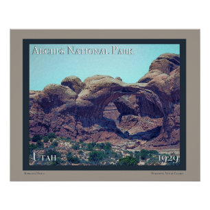 Arches National Park Poster