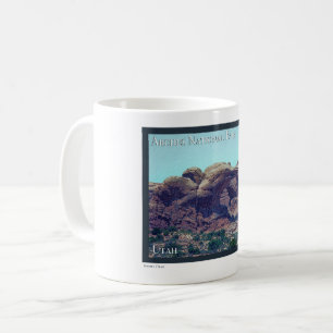 Arches National Park Poster Coffee Mug