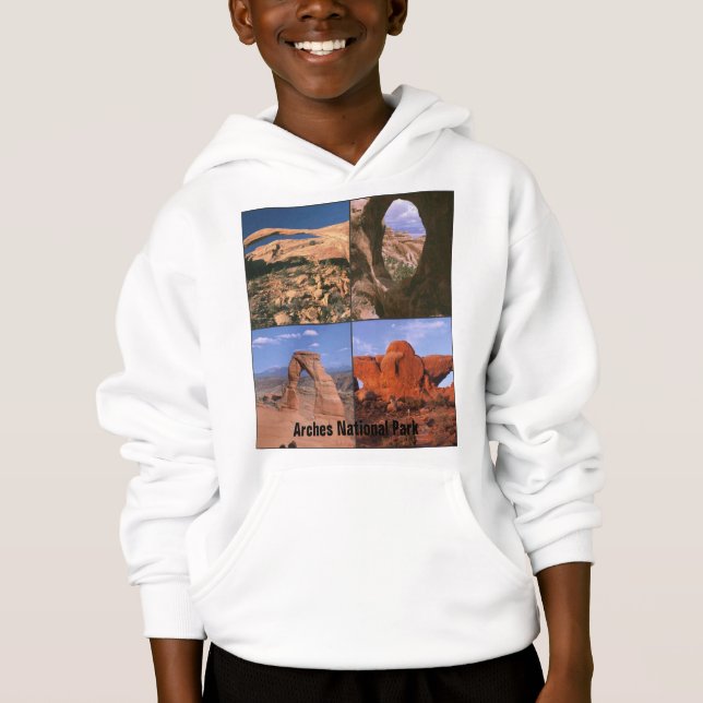Arches National Park Sandstone Aches Photo Collage (Front)