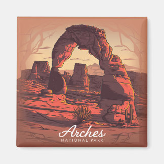 Arches National Park Sandstone Magnet