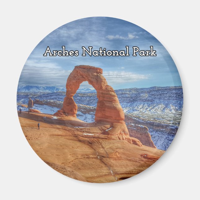 Arches National Park Souvenir Magnet (Front)