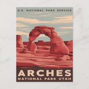 Arches National Park, Utah: A Natural Wonder Postcard