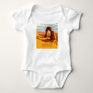 Arches National Park   Utah Baby Bodysuit