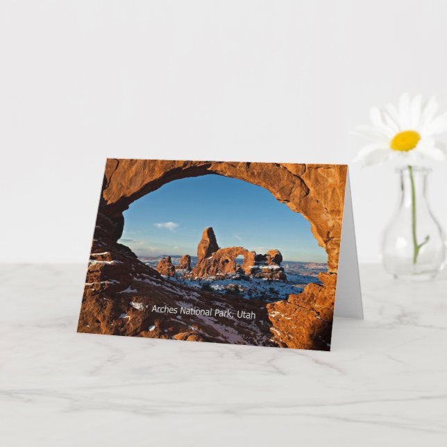 Arches National Park, Utah, Card (Small Plant)
