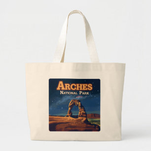 Arches National Park Utah Delicate Arch Moab Large Tote Bag