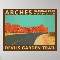 Arches National Park Utah Devils Garden Trail 