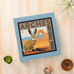 Arches National Park, Utah Jackrabbit Binder