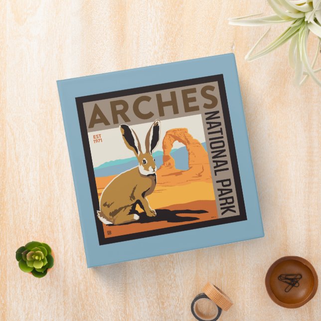 Arches National Park, Utah | Jackrabbit Binder (In Situ)