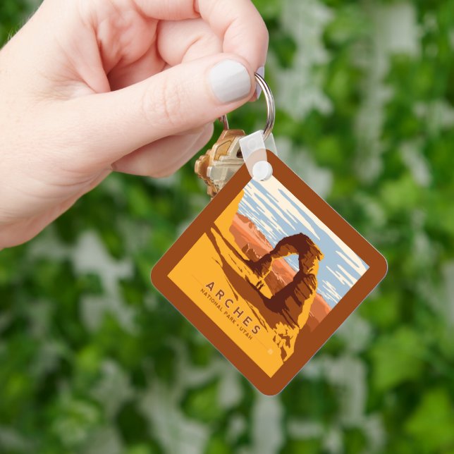 Arches National Park | Utah Keychain (Hand)