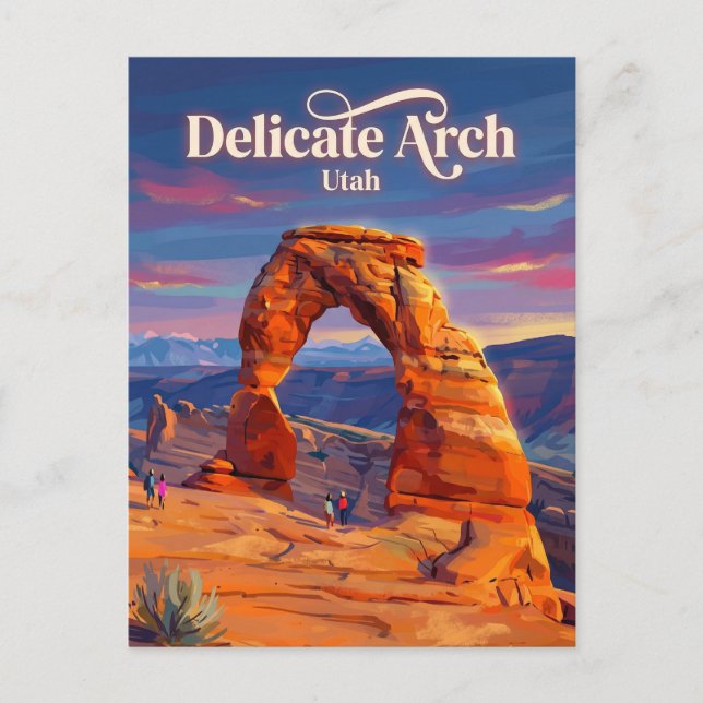 Arches National Park Utah Postcard (Front)