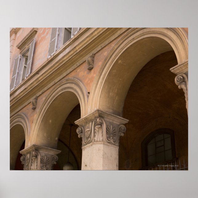 Arches, Venice, Italy Poster (Front)