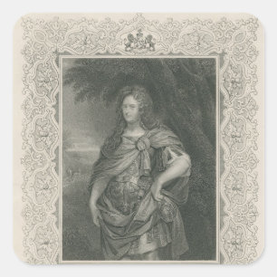 Archibald Campbell Square Sticker