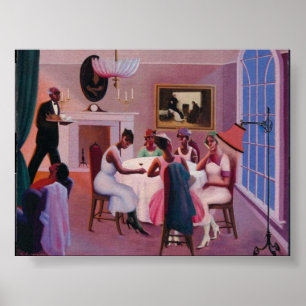 Archibald Motley - Cocktails Peinture Art Déco 192