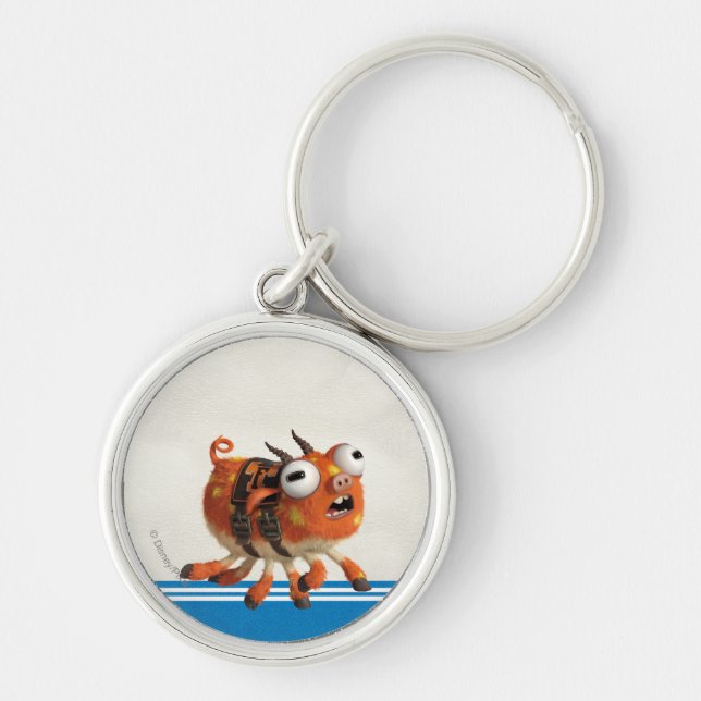 Archie the Pig Keychain (Front)