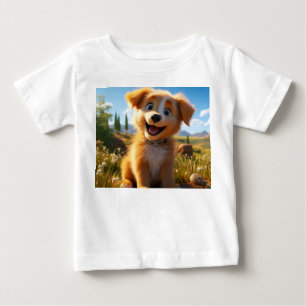 Archie - Yellow Lab Retriever Puppy Baby T-Shirt