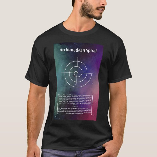 Archimedean Spiral T-Shirt (Front)