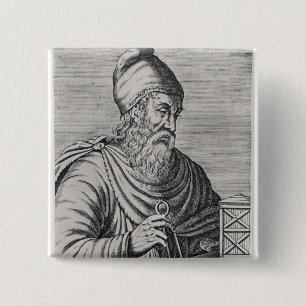 Archimedes 2 Inch Square Button