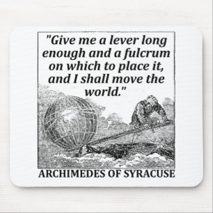 Archimedes Lever Mouse Pad